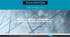 Desktop Screenshot of eurocristalejido.com